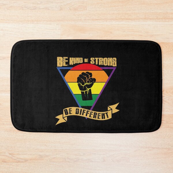 Item preview, Be Kind Be Strong Be Different Vintage flag LBGT designed and sold by tinypurpleland.