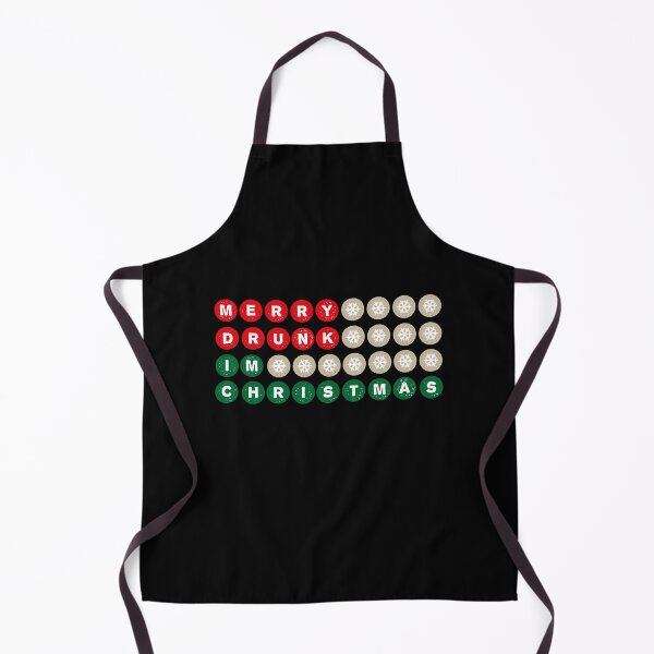 Item preview, Merry Drunk Christmas Funny Saying Gift designed and sold by teeseeds.