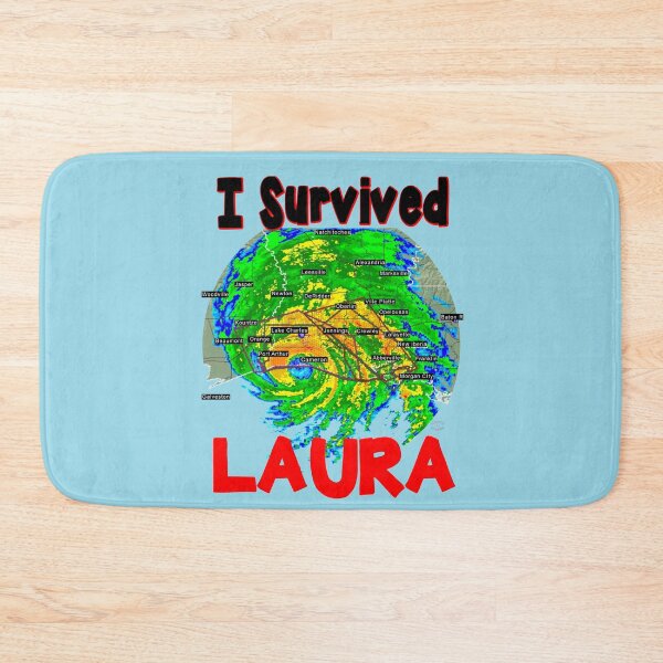 Item preview, I SURVIVED Hurricane Laura designed and sold by HippieWorks.
