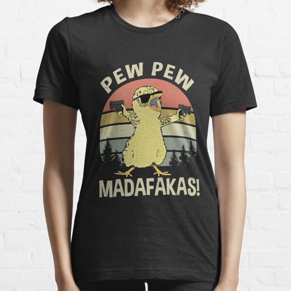 Pew Pew Pew Madafakas Vintage T-shirt essentiel