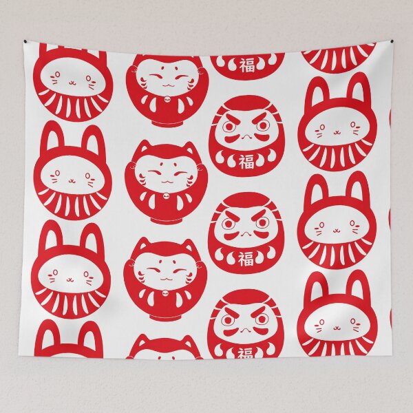 Item preview, Daruma Dolls designed and sold by Threeleaves.