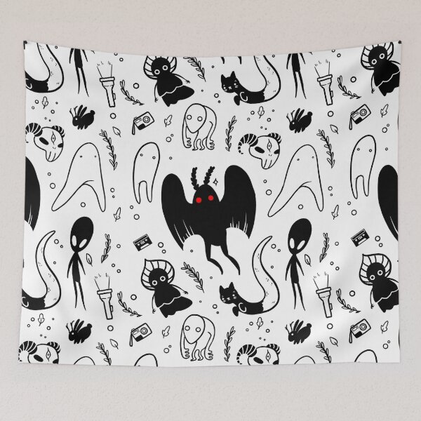 Item preview, cryptids designed and sold by blacknoisyblue.