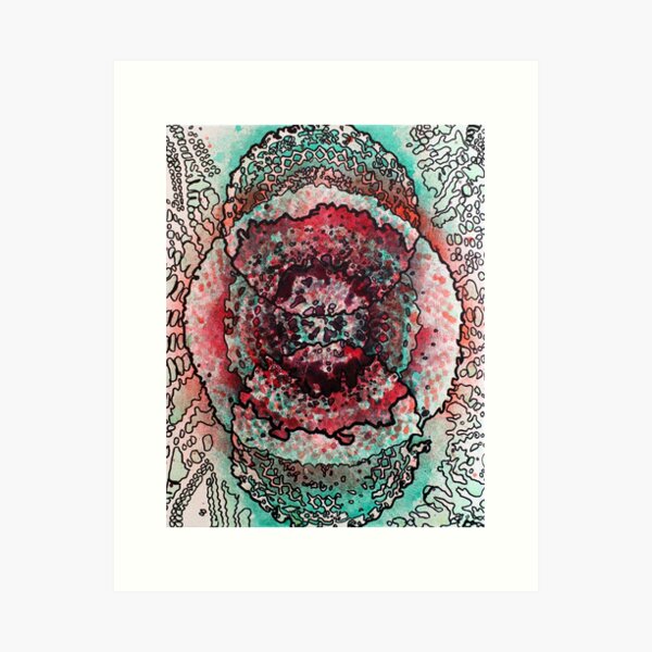 Stain 18 Art Print