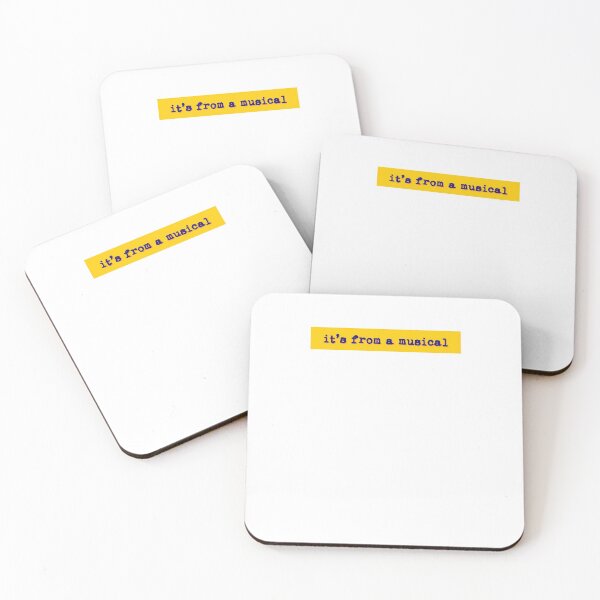 Item preview, It's From A Musical Theatre Kid Yellow designed and sold by sharedipmemes.