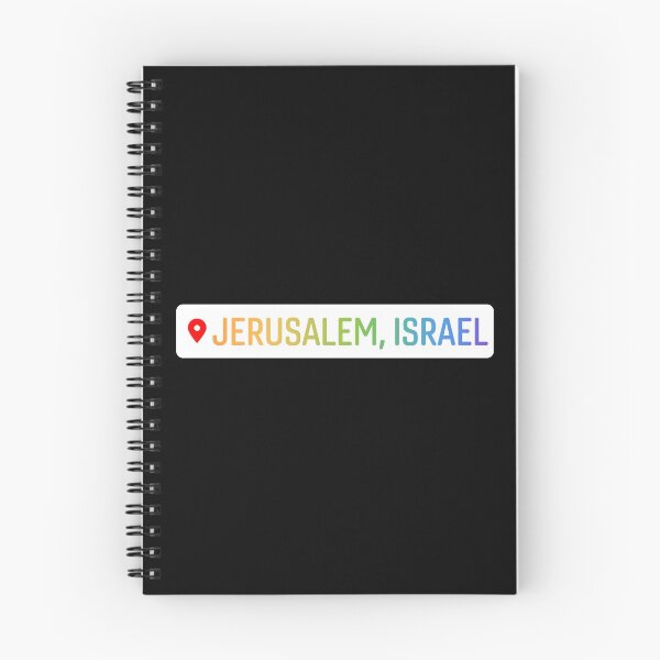 Item preview, Jerusalem, Israel Rainbow Location designed and sold by thehonestjoe.