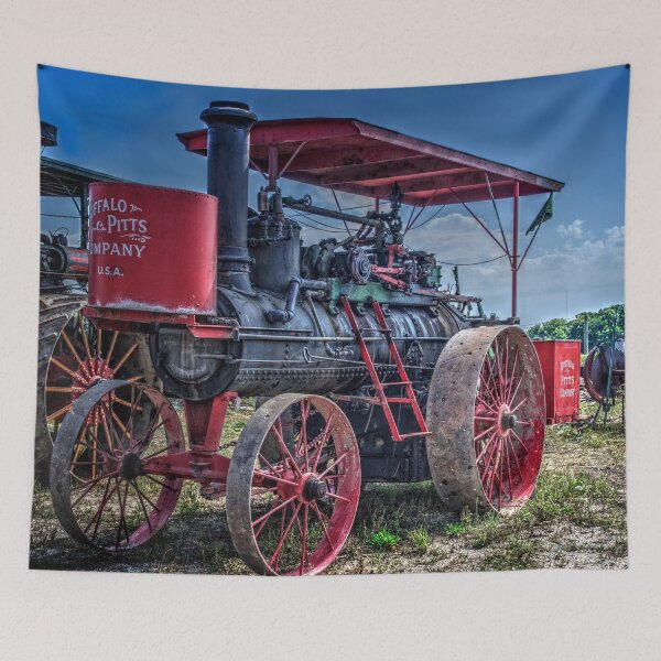 Item preview, Buffalo Pitts Steam Traction Engine designed and sold by Shelly Gunderson.