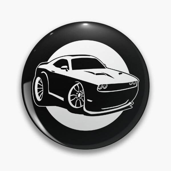 Item preview, Modern American Muscle Car Cartoon Illustration designed and sold by hobrath.