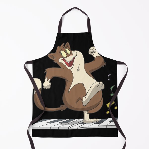 Item preview, Cat runs on Piano designed and sold by Monkey Ful.