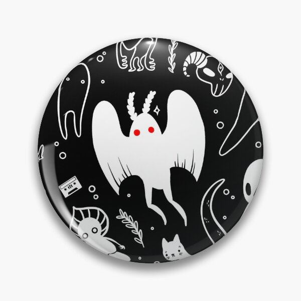 Item preview, cryptids in black designed and sold by blacknoisyblue.