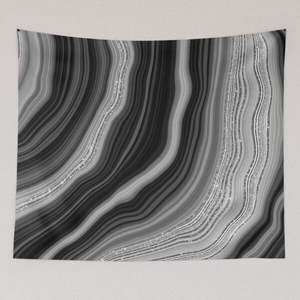 Item preview, Silver Marble Agate designed and sold by WisdomInspired.
