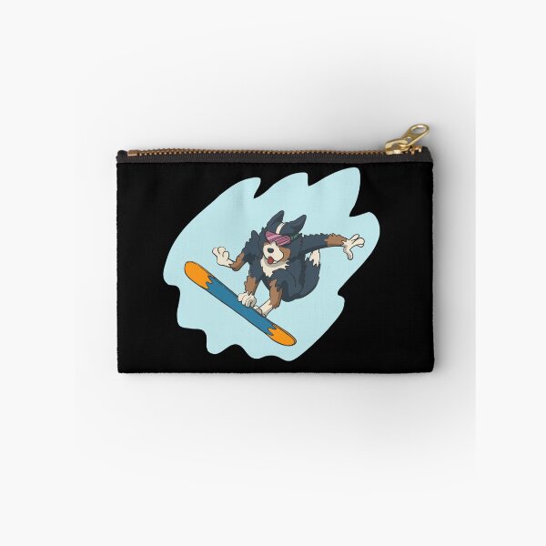 Item preview, Bernese mountain dog on snowboard designed and sold by Monkey Ful.