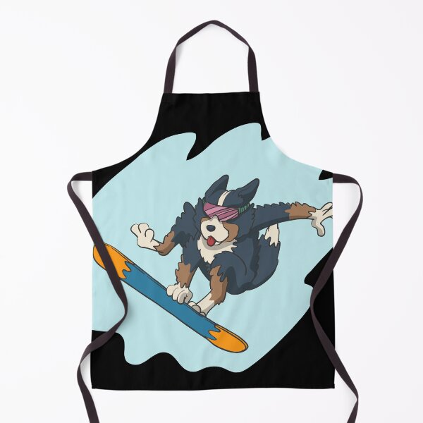 Item preview, Bernese mountain dog on snowboard designed and sold by Monkey Ful.