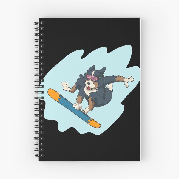 Item preview, Bernese mountain dog on snowboard designed and sold by Monkey Ful.