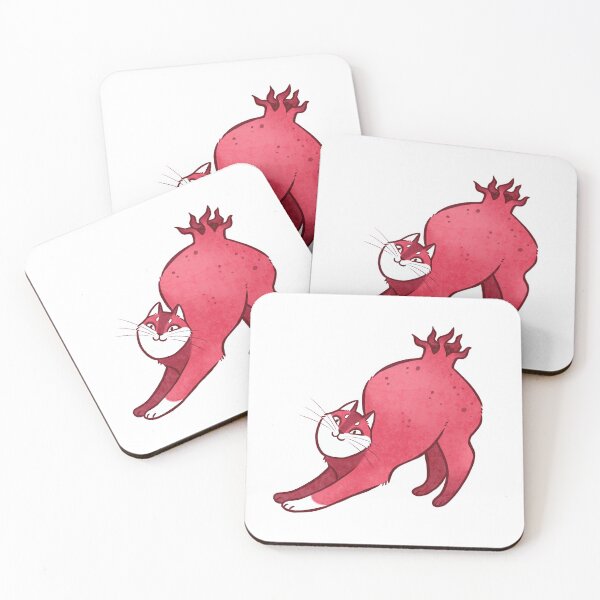 Item preview, Pomegranate Cat designed and sold by kattvalk.