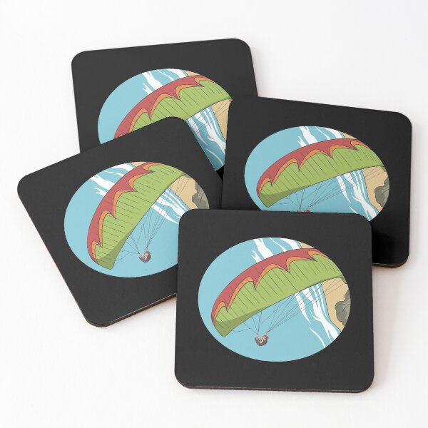Item preview, Paraglider over the beach. designed and sold by Monkey Ful.