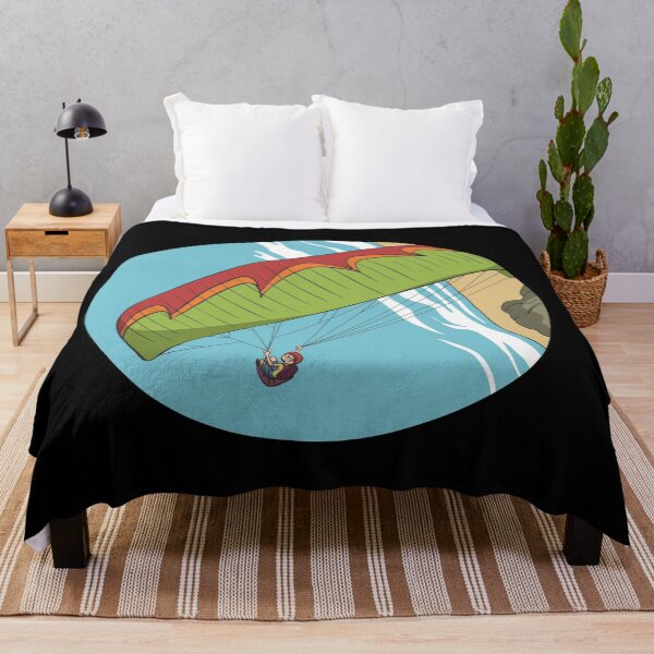Item preview, Paraglider over the beach. designed and sold by Monkey Ful.