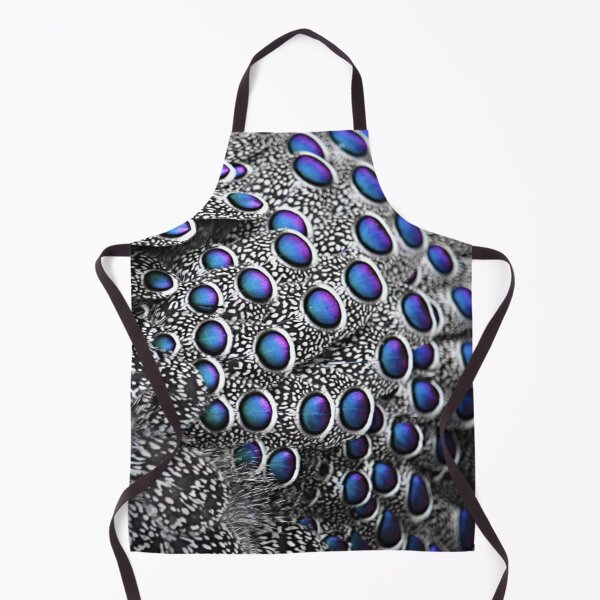 Item preview, Bird Feathers Macro Gray Black Royal Blue designed and sold by AlteredAtelier.