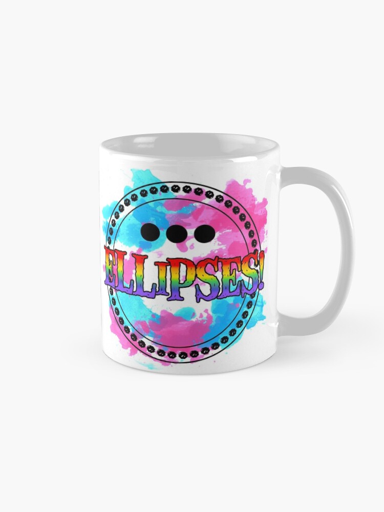 Thumbnail 5 of 6, Coffee Mug, Ellipses! designed and sold by JenegadeMaster.
