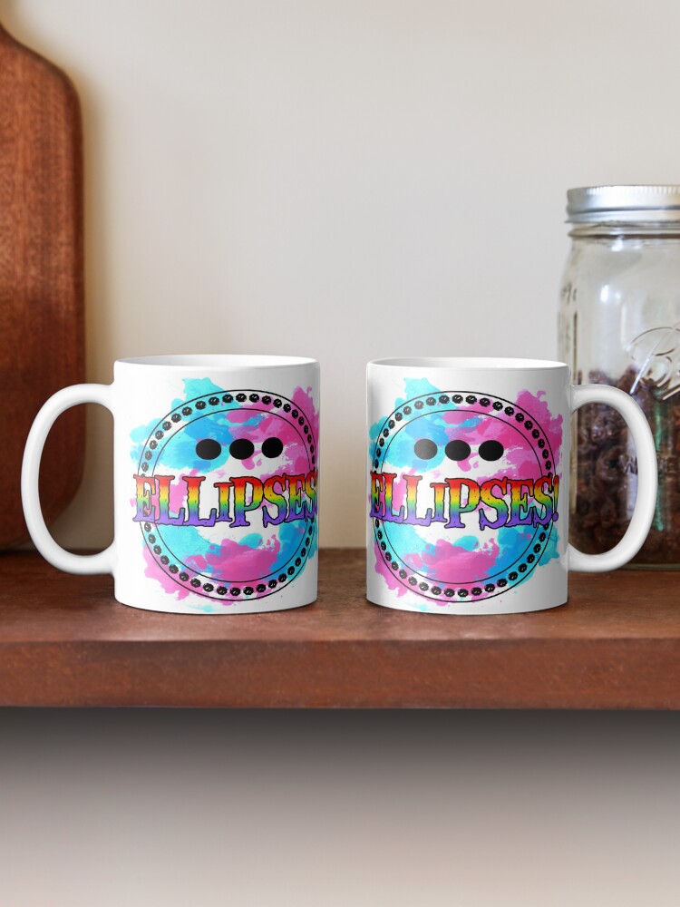 Thumbnail 2 of 6, Coffee Mug, Ellipses! designed and sold by JenegadeMaster.