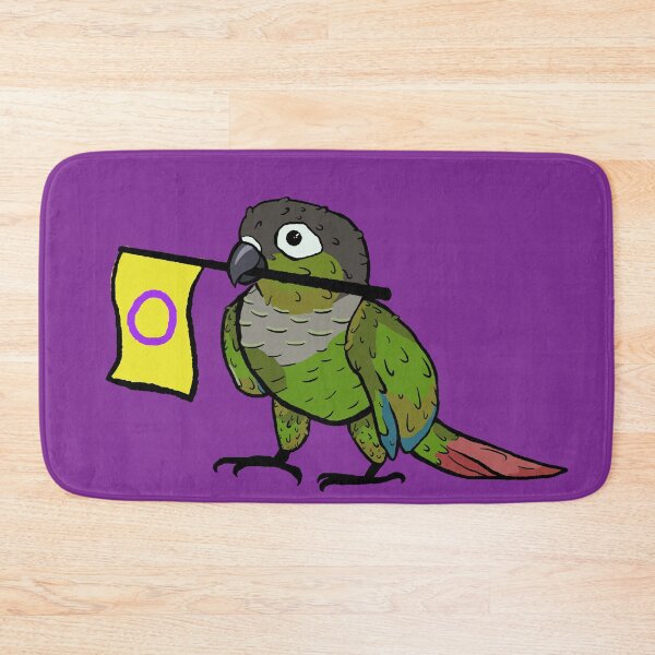 Item preview, Pride parrots - Intersex green cheeked conure designed and sold by RossMakesArt.