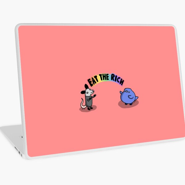 Iss die Rich - Tiny Snek Comics Laptop Folie