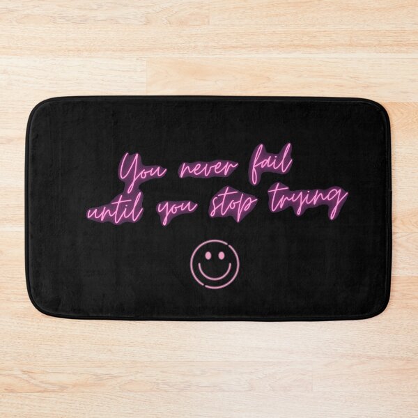 Item preview, You never fail until you stop trying designed and sold by artjojo.