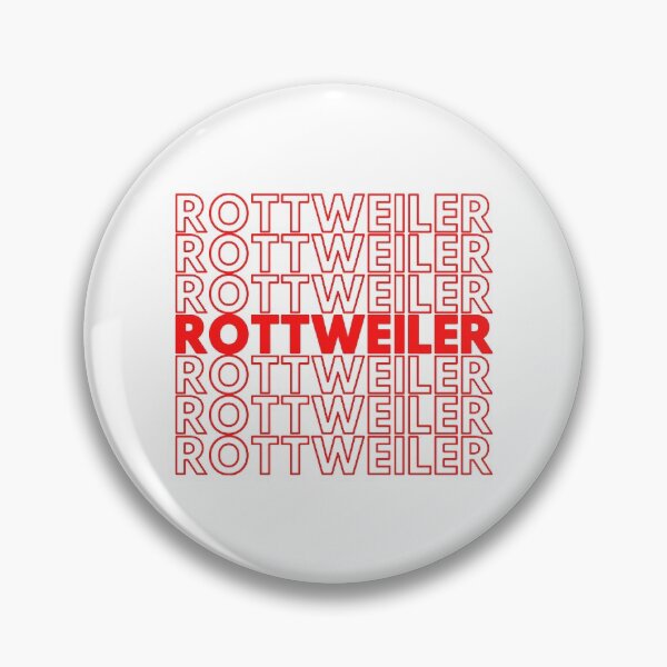 Item preview, Retro 80s Thank You Grocery Bag Rottweiler Shirt designed and sold by Guarddogdrive.