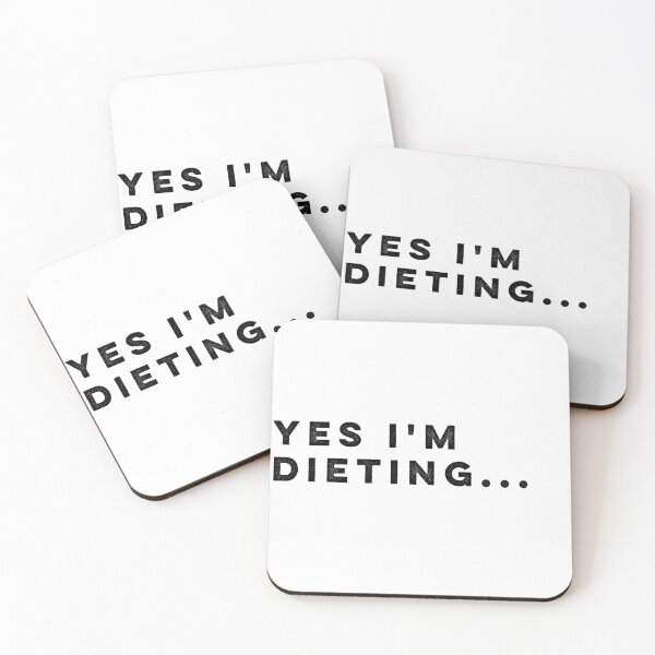 Item preview, Yes I'm Dieting designed and sold by HilariousThings.