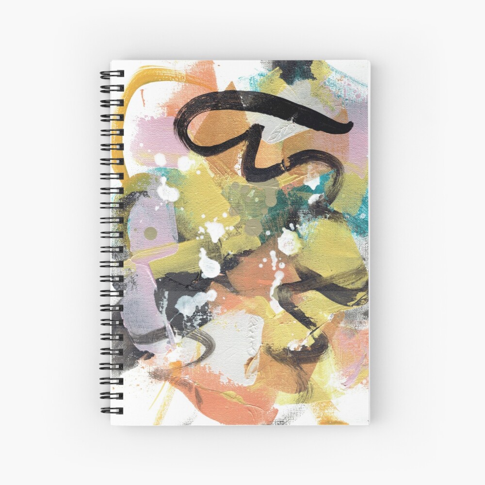 Elegant Collision Spiral Notebook