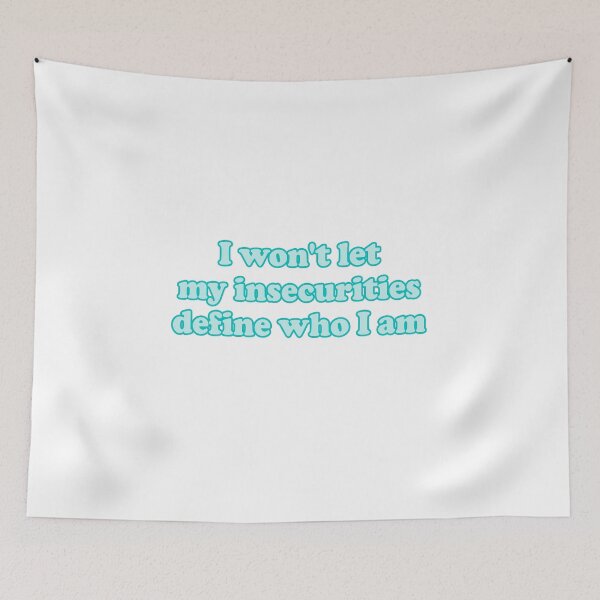 Item preview, I won't let my insecurities pastel designed and sold by PaulaPatata.