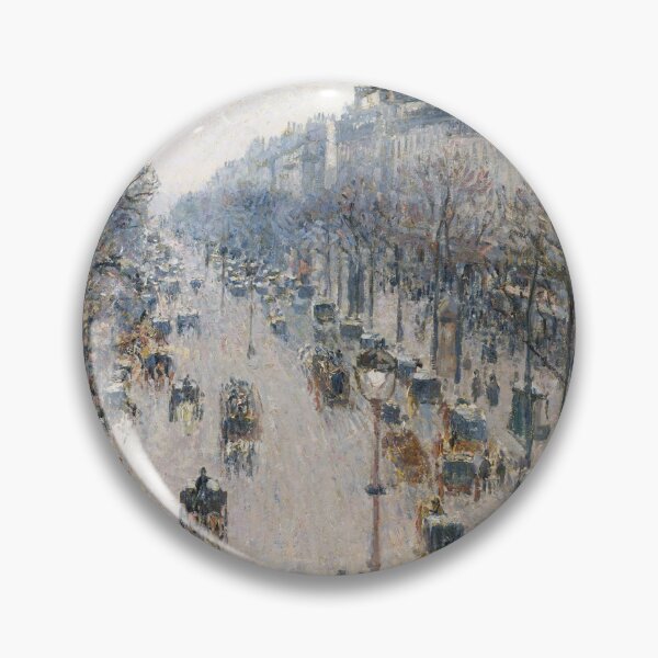 Item preview, Camille Pissarro - The Boulevard Montmartre on a Winter Morning designed and sold by artichokes.