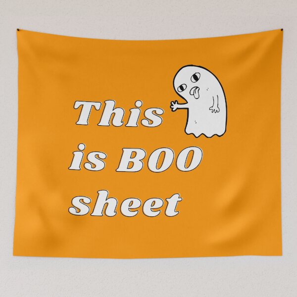 Item preview, This is Boo Sheet Halloween Funny Meme designed and sold by R-reflections.