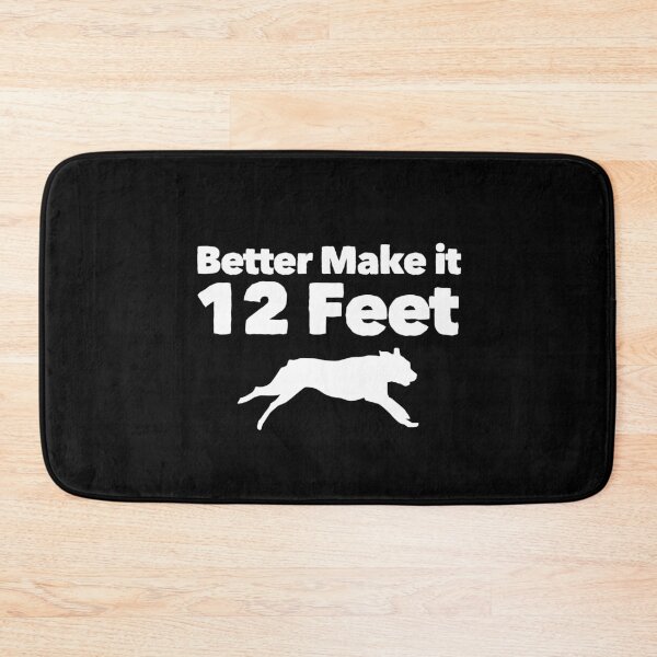 Item preview, Rottweiler 12 Feet Social Distancing Shirt designed and sold by Guarddogdrive.