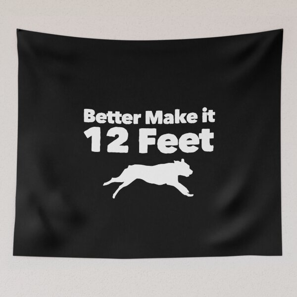 Item preview, Rottweiler 12 Feet Social Distancing Shirt designed and sold by Guarddogdrive.