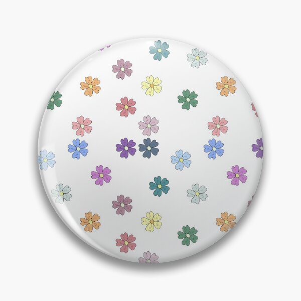 Item preview, Bib Flowers in Pastel on White designed and sold by CottoVerdi.