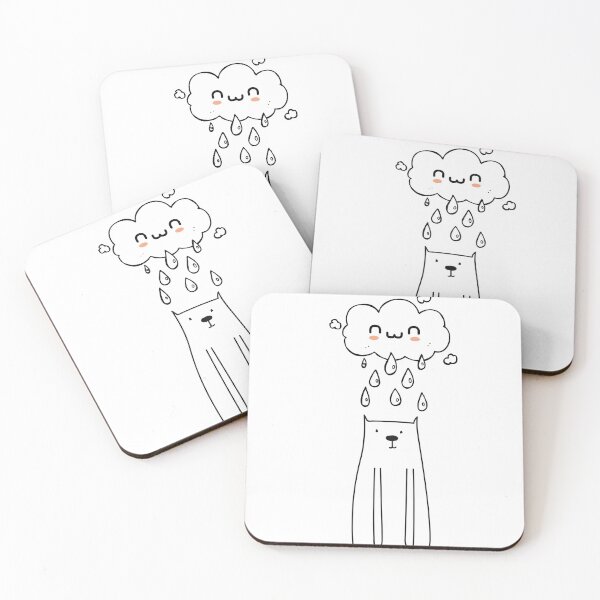 Item preview, Cute Bear and his Rainy Friend designed and sold by Irelene.