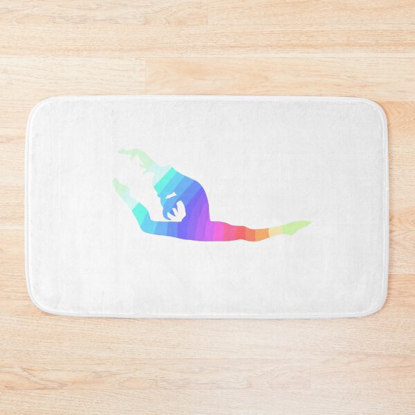 Item preview, Rainbow Gymnast Silhouette designed and sold by You2CartoonShop.