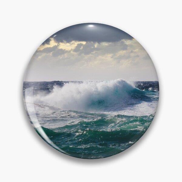 Item preview, Blue Ocean Waves  designed and sold by MariamBj.