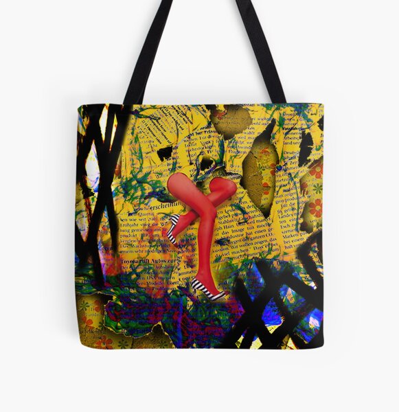 Runaway red All Over Print Tote Bag