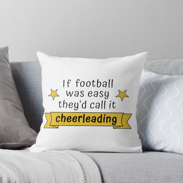 Item preview, If football was easy they'd call it cheerleading designed and sold by TheGreenGoat.