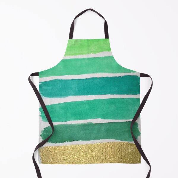 Item preview, Gold and Green Stripes designed and sold by DanielleGensler.