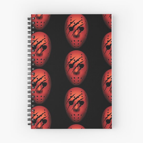 Item preview, Cara roja de hockey de Halloween designed and sold by DesignTribe.