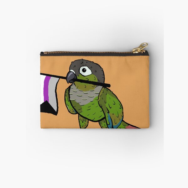 Item preview, Pride parrots - Demisexual green cheeked conure designed and sold by RossMakesArt.