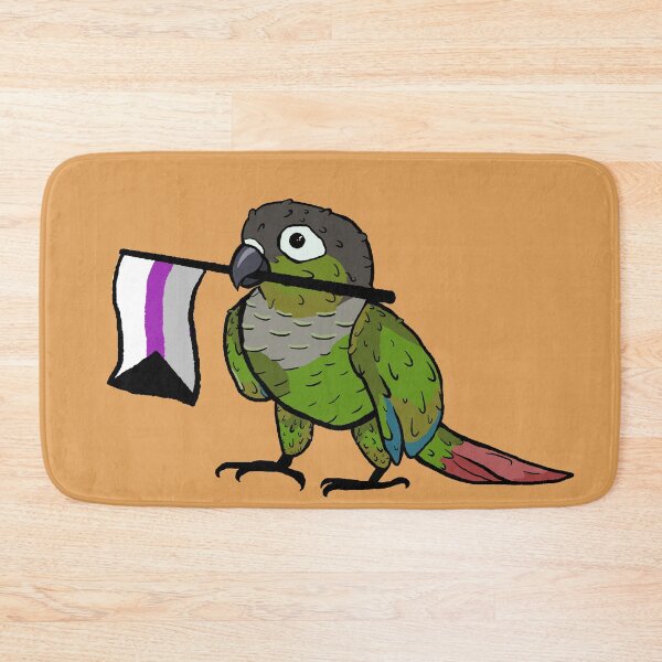 Item preview, Pride parrots - Demisexual green cheeked conure designed and sold by RossMakesArt.