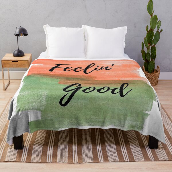 Item preview, Feelin good positive quote good vibes designed and sold by Adri Graterol.
