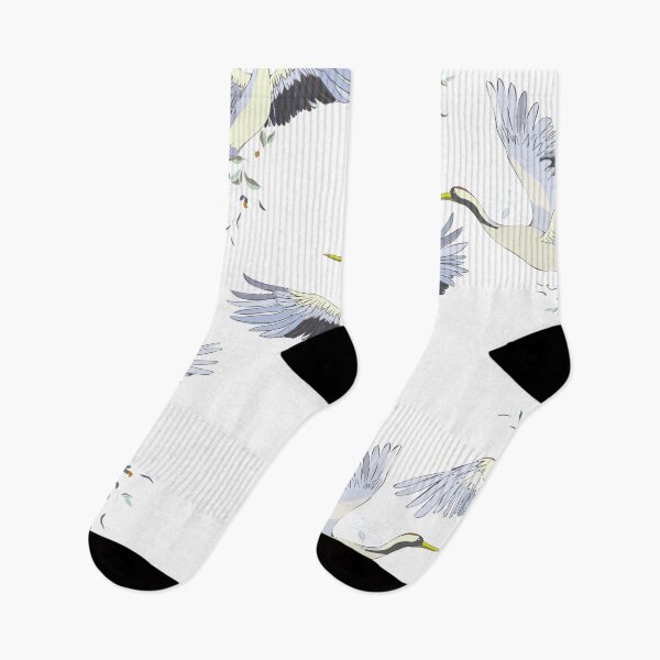 Item preview, Gray Crane Pattern designed and sold by mischellero.