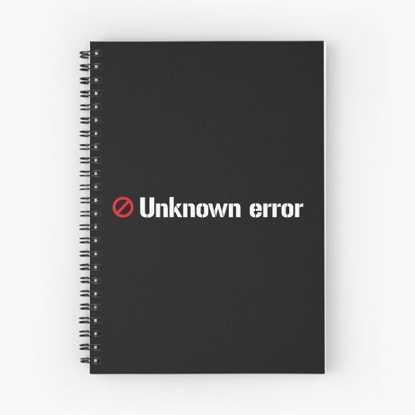 Item preview, Unknown error design for all the IT People out there! designed and sold by Henri Vellart.