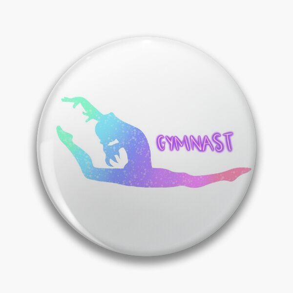 Item preview, Colorful Gymnast Silhouette designed and sold by You2CartoonShop.
