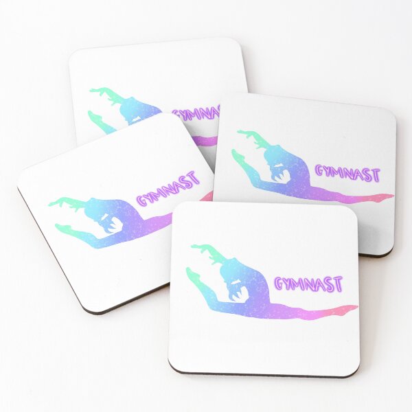 Item preview, Colorful Gymnast Silhouette designed and sold by You2CartoonShop.
