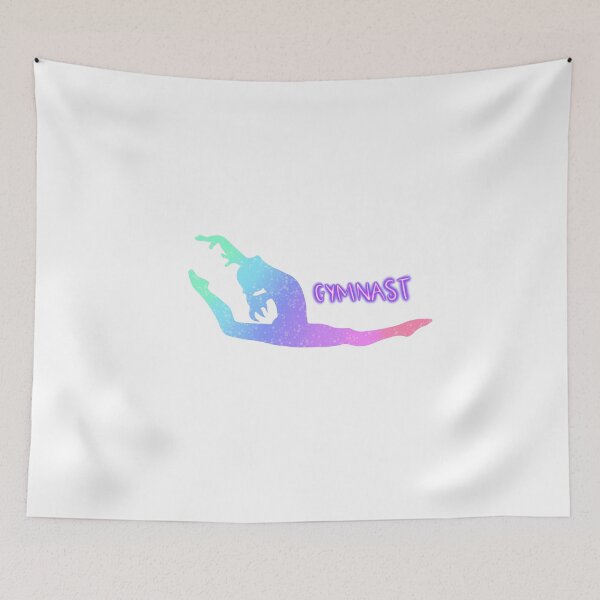 Item preview, Colorful Gymnast Silhouette designed and sold by You2CartoonShop.